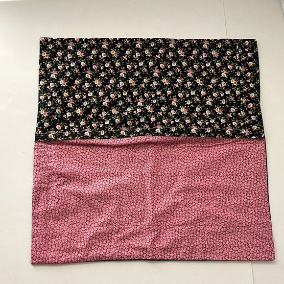 Lot of 3 Handmade Patchwork Quilt Morning Glory Throw Pillow Cover Couch Home - Picture 6 of 15